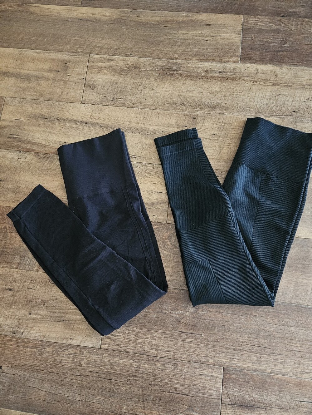 SPANX Black High-Waist Leggings XL 2 Pack